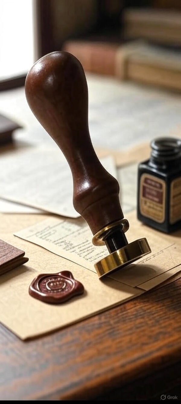 Cachet laiton personnalisable 30mm